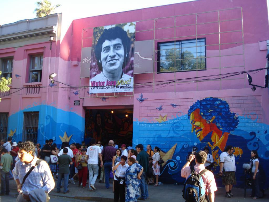 Hostal Barrio Brasil 산티아고 외부 사진